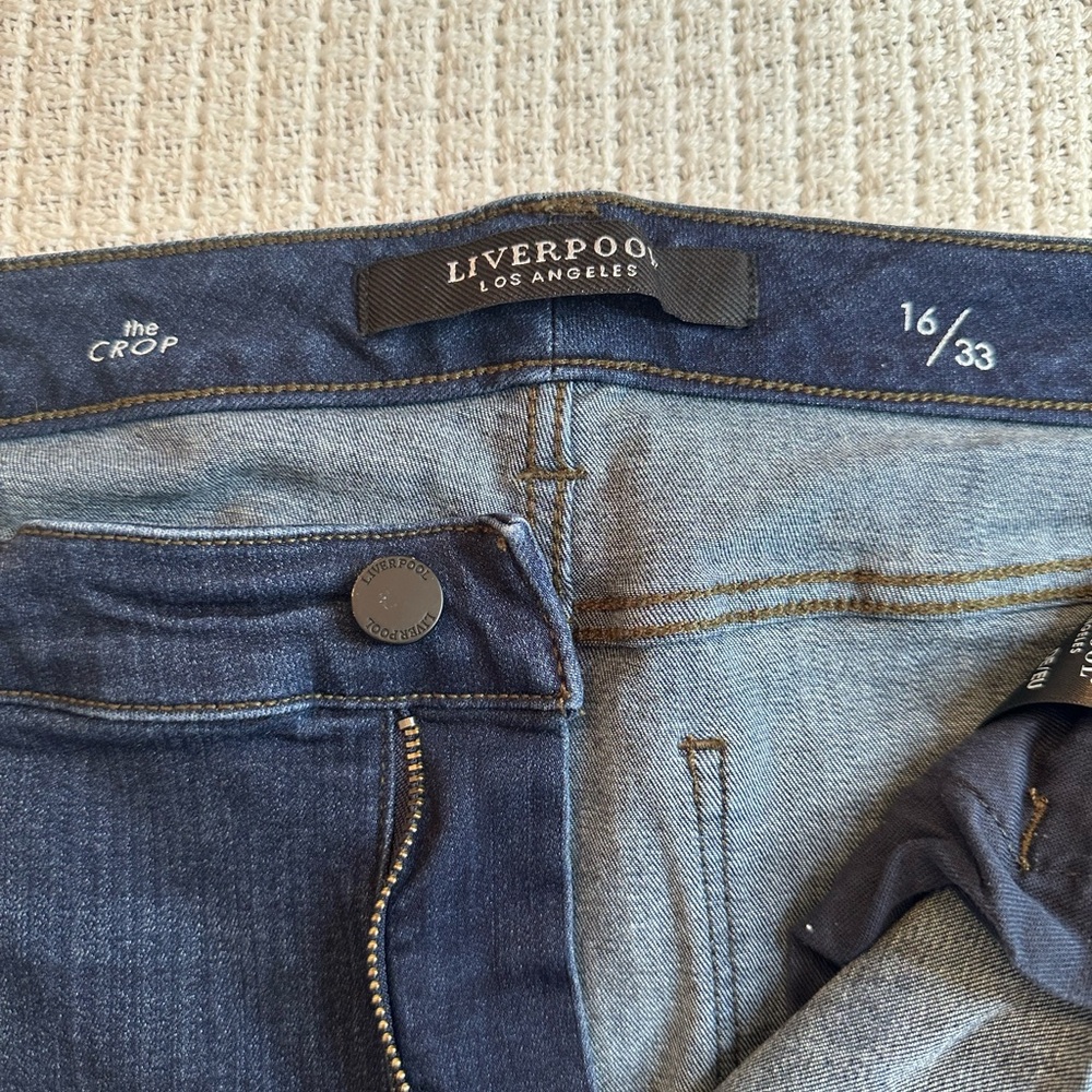 Liverpool Jeans Company Dark‎ Blue Ankle Jeans - Picture 5 of 9